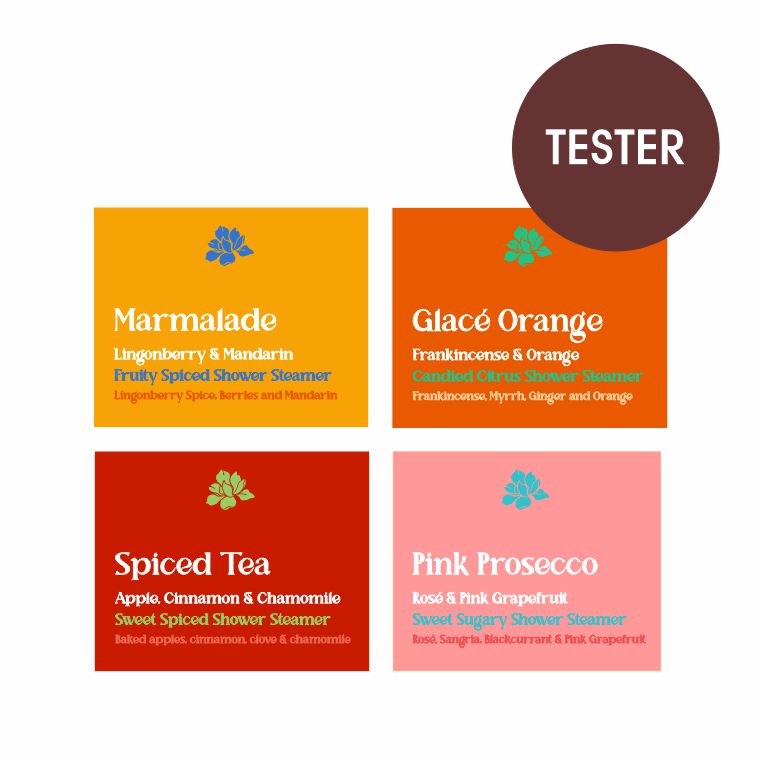 TESTERS Opening Order Christmas Shower Steamers